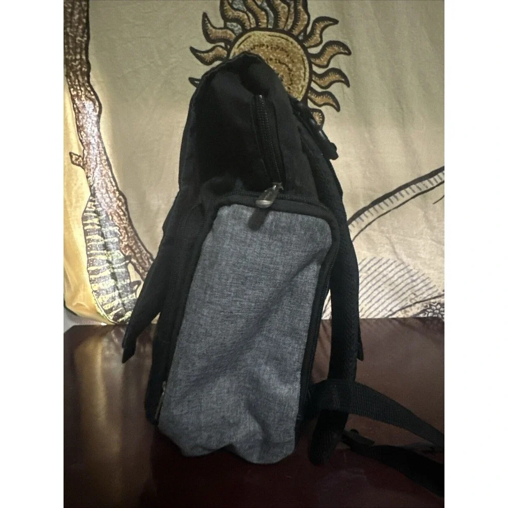 Eddie Bauer Crosstown Cascade Back Pack Diaper Bag - Black/Gray